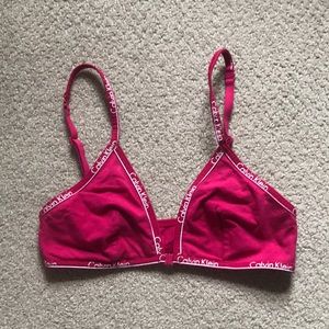 Calvin Klein Triangle Bra